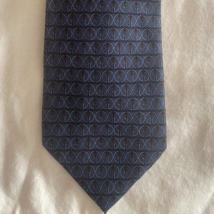 Mens' Gucci Necktie Black with Blue G